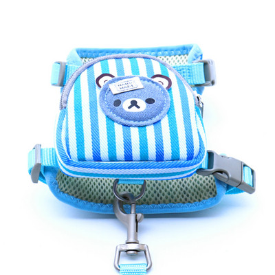 Lemmikkassi värviline triibuline seljakott rakmete jalutusrihmaga väikestele koertele Kassidele Multifunktsionaalne isekott seljakott Lemmikloomatarbed