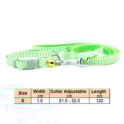 Lemmikkoera kassi kaelarihma jalutusrihm Reguleeritav lemmiklooma kaelarihma plii koos kellukesega kassi väikesele koerale Lemmikloomatooted Õues jalutamiseks puudli terjer