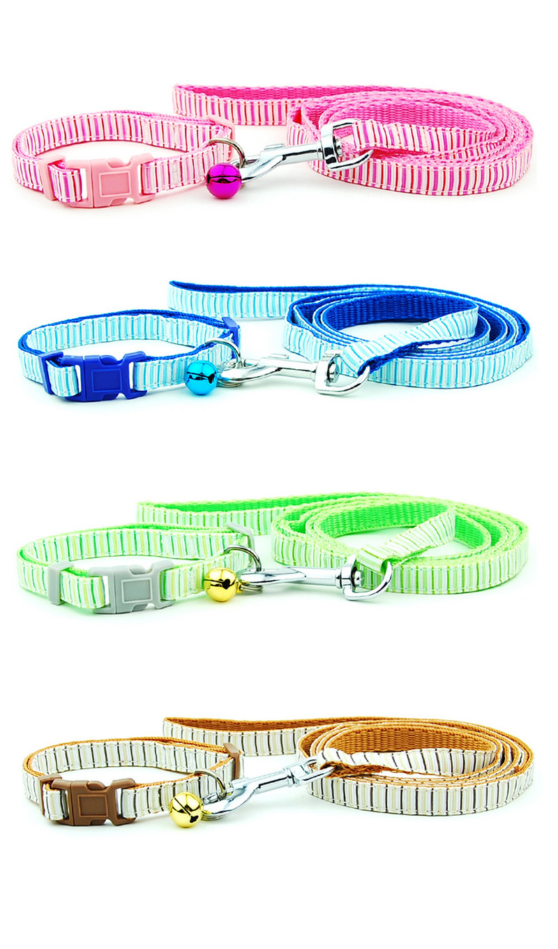 Lemmikkoera kassi kaelarihma jalutusrihm Reguleeritav lemmiklooma kaelarihma plii koos kellukesega kassi väikesele koerale Lemmikloomatooted Õues jalutamiseks puudli terjer