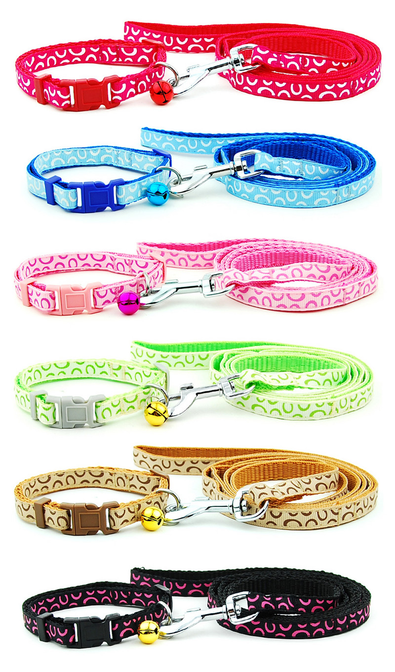 Lemmikkoera kassi kaelarihma jalutusrihm Reguleeritav lemmiklooma kaelarihma plii koos kellukesega kassi väikesele koerale Lemmikloomatooted Õues jalutamiseks puudli terjer