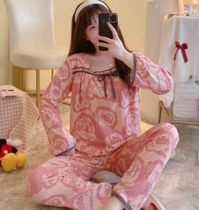 Raseduse ja imetamise pidžaamad naistele Imetavad naised Imetavad Pjs-püksid magamisriided Raseduse öösärgid Riided