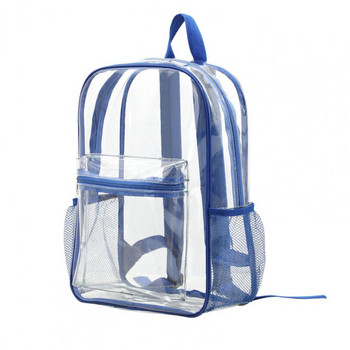 Органайзер, предни странични джобове, прозрачна водоустойчива PVC чанта, аксесоар за открито