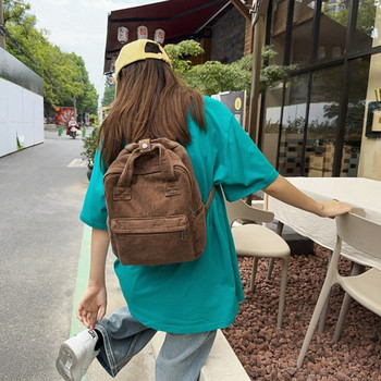 Σακίδιο πλάτης Φοιτητικά Κοτλέ Σχολική τσάντα Vintage Τσάντες Ταξιδίου Girl School College Σακίδια πλάτης Ιαπωνικού στυλ Σακίδιο πλάτης 517D