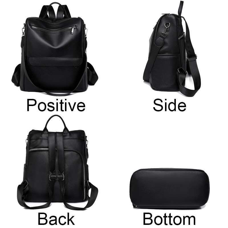 Ρετρό μαλακό δερμάτινο σακίδιο πλάτης για γυναικείες τσάντες επώνυμα γυναικεία τσάντα ώμου μεγάλης χωρητικότητας Mochilas υψηλής ποιότητας τσάντα για βιβλία Sac A Dos