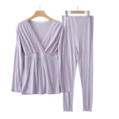 Haine pentru alăptare de maternitate Pijamale pentru alăptare Costum cu mâneci scurte Femei însărcinate Ocazional Alăptare acasă