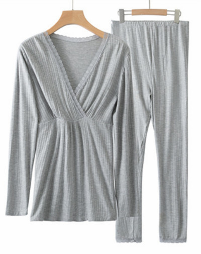 Haine pentru alăptare de maternitate Pijamale pentru alăptare Costum cu mâneci scurte Femei însărcinate Ocazional Alăptare acasă