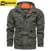 2022 Νέο Φθινοπωρινό Winter Men Tactical Jacket US Army M65 Military Field Jacket Trench Coats Hoodie Casaco Masculino Windbreaker