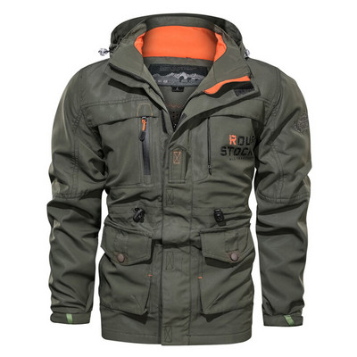 2022 Νέο Φθινοπωρινό Winter Men Tactical Jacket US Army M65 Military Field Jacket Trench Coats Hoodie Casaco Masculino Windbreaker