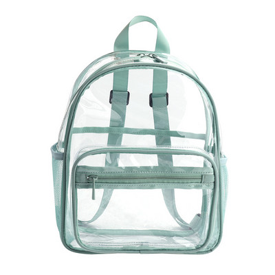 Αδιάβροχο σακίδιο πλάτης PVC Clear Shoulder Top-Handle College Student Αδιάβροχο σακίδιο