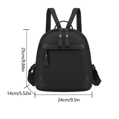 Μεγάλη χωρητικότητας Daypack Αδιάβροχο σακίδιο πεζοπορίας Casual με πολλές τσέπες σχολική τσάντα Oxford τσάντα γυναικεία σχολική τσάντα