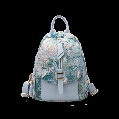 Γυναικεία σακίδια πλάτης πολυτελείας 2023 με μοτίβο λουλουδιών Γυναικείες τσάντες ώμου μόδας Σχολικά σακίδια τσάντα για εφηβικές τσάντες