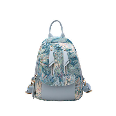 Γυναικεία σακίδια πλάτης πολυτελείας 2023 με μοτίβο λουλουδιών Γυναικείες τσάντες ώμου μόδας Σχολικά σακίδια τσάντα για εφηβικές τσάντες