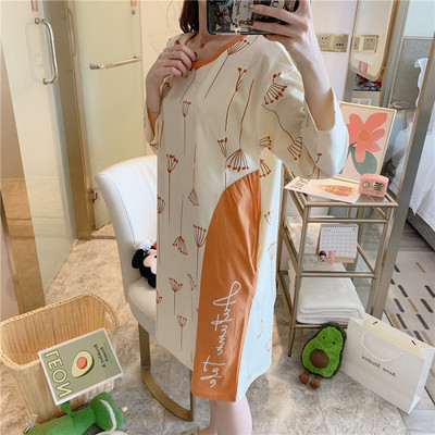 Haine de maternitate Cămași de noapte pentru alăptare Lenjerie de noapte pentru alăptare Robă de spital Lenjerie de noapte pentru alăptare Pijamale Rochii de sarcină