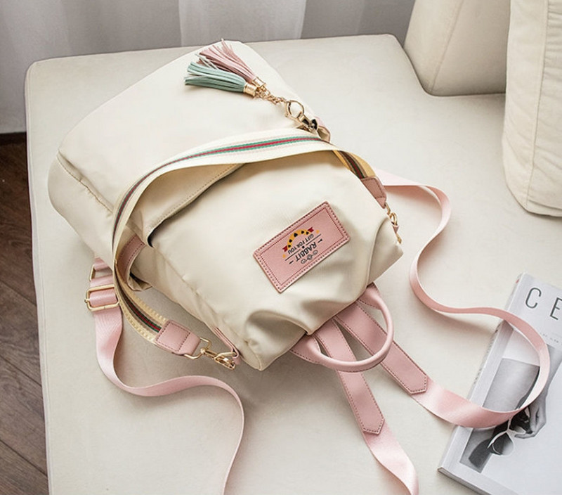 Γυναικείες υφασμάτινες τσάντες πλάτης Oxford ins για κορίτσια Μαθητικές Σχολικές τσάντες ταξιδιού μεγάλης χωρητικότητας