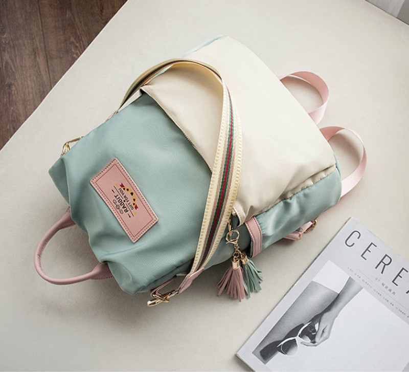 Γυναικείες υφασμάτινες τσάντες πλάτης Oxford ins για κορίτσια Μαθητικές Σχολικές τσάντες ταξιδιού μεγάλης χωρητικότητας