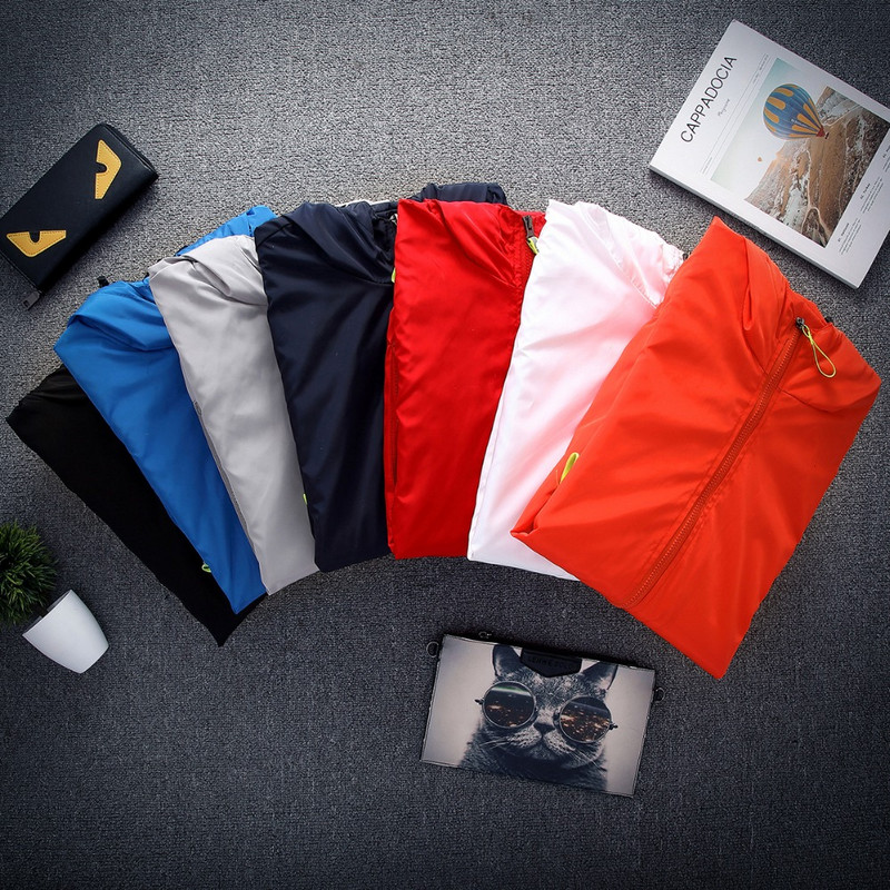 Veľkosť 6XL 5XL 7XL 2023 Jarná jeseň Mladí muži Vetrovka s kapucňou Bunda Slim Tenké Oblečenie Najvyššia kvalita Nepremokavá Plus Size K316