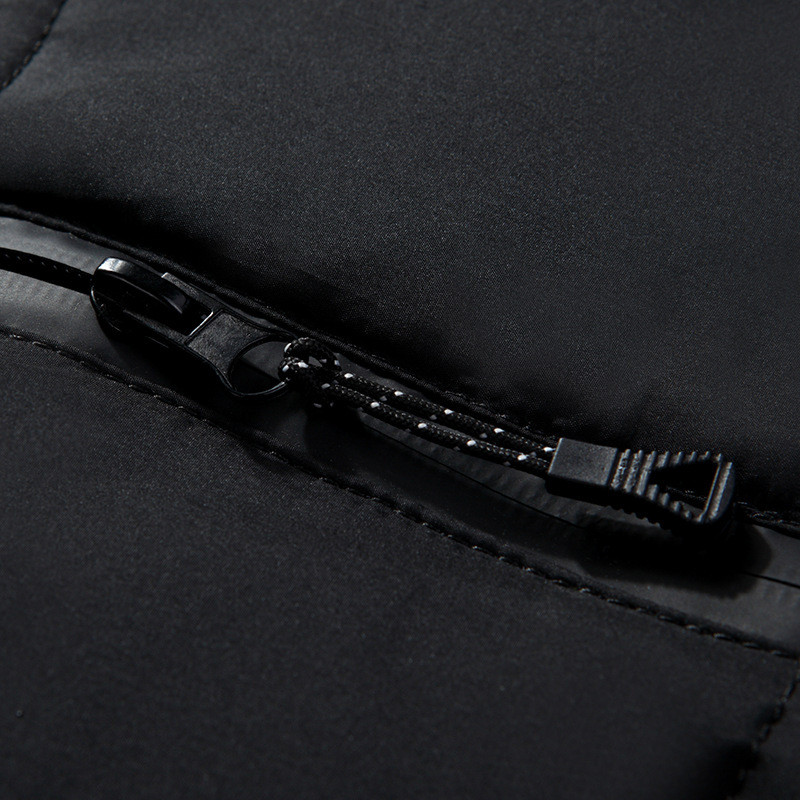 Jachetă albă din puf de rață pentru bărbați, iarnă, caldă, de culoare solidă, cu glugă, parka de rață pentru bărbați, de înaltă calitate, în aer liber.