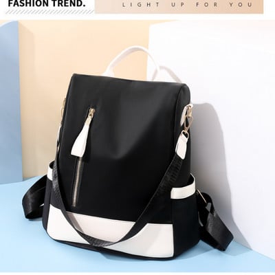 Kotid naistele 2023 Uued seljakotid Vargusvastased Selg Tõmblukk Moodne Seljakott Tüdrukute Koolikott Vabaaja reisi ühekohalised õlakotid