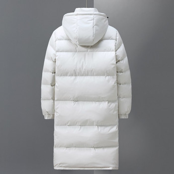Ανδρικά χειμωνιάτικα παλτό με κουκούλα casual πουπουλένια τζάκετ Υψηλής ποιότητας ανδρικά αντιανεμικά ζεστά χειμωνιάτικα μπουφάν Ανδρικά ρούχα