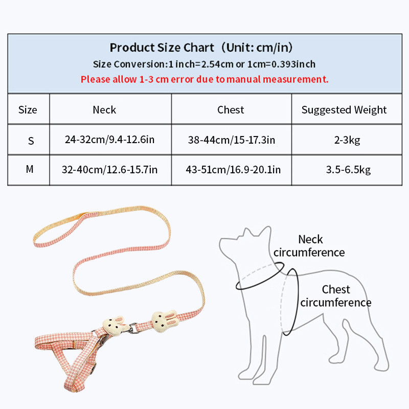 Кучешки колан за малки кучета Регулируема яка за коте Комплект колани за домашни любимци Карирана ракла Жилетка Каишка Мрежа Подплатен повод за домашни любимци Йорки Чихуахуа
