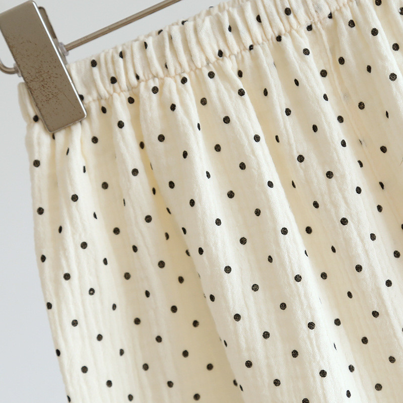 2023, bumbac creponat, dantela gât, pantaloni scurți cu mânecă scurtă, set de pijama pentru femei, set de îmbrăcăminte pentru acasă, rece, respirabil, dulce