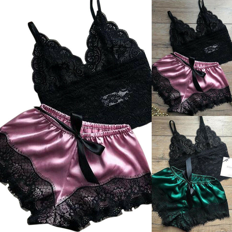 Ljetne ženske simulacijske svilene sling pidžame princeze Seksi i iznimno primamljive dvodijelne donje rublje spavaćica Kućna odjeća