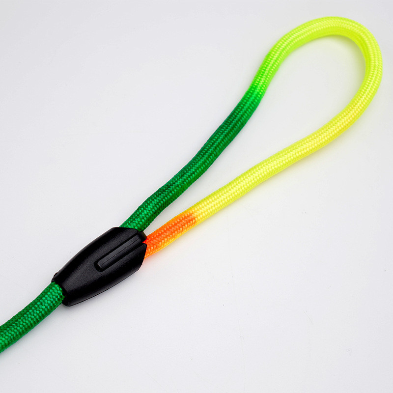 2022. aasta uued koera jalutusrihmade rakmed, vikerkaarevärvilised tugevad nailonjuhtmed, rakmed koera kassi välistingimustes kasutatavate toodete tarvikud väikese suurusega