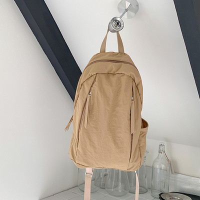 Korea naiste seljakott nailonist sülearvuti esteetiline seljakott õlakott Koolikotid teismelise üliõpilase seljakott Kausaalne reisikott