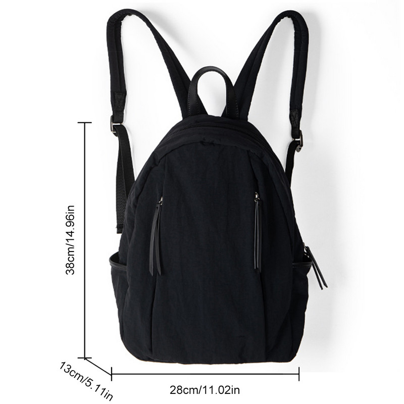 Korea naiste seljakott nailonist sülearvuti esteetiline seljakott õlakott Koolikotid teismelise üliõpilase seljakott Kausaalne reisikott