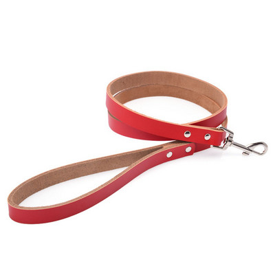 Ehtsast nahast koera kaelarihm ja jalutusrihm reguleeritav koerarihm Pehme ehtsast nahast treeningrihm Pitbull Bulldog lemmikloomatoodetele