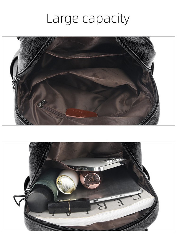 2023 Νέα μόδα γυναικεία τσάντα πλάτης Δερμάτινη μόδα γυναικεία τσάντα υψηλής ποιότητας Γυναικεία τσάντα πλάτης ταξιδιού υψηλής χωρητικότητας