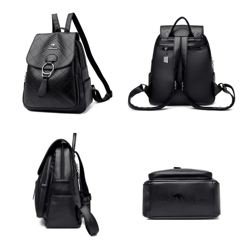 2023 Νέα μόδα γυναικεία τσάντα πλάτης Δερμάτινη μόδα γυναικεία τσάντα υψηλής ποιότητας Γυναικεία τσάντα πλάτης ταξιδιού υψηλής χωρητικότητας