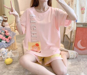 Suvine rasedate magamise salong Lühikeste varrukatega puuvillane imetamispidžaama komplekt Raseduse imetamiseks sünnitusjärgsele naisele