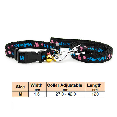 Ogrlica za pse, mačke, povodac, podesiva ogrlica za kućne ljubimce, povodac sa zvoncem, proizvodi za kućne ljubimce za male srednje pse, korgi buldog za šetnju na otvorenom