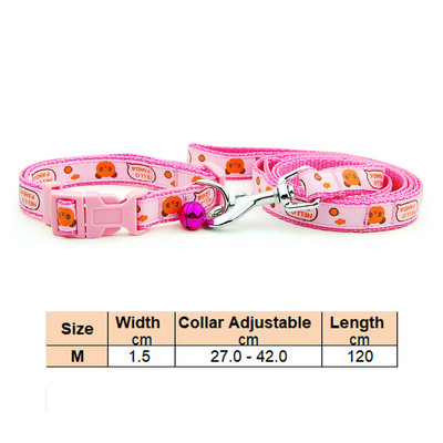 Ogrlica za pse, mačke, povodac, podesiva ogrlica za kućne ljubimce, povodac sa zvoncem, proizvodi za kućne ljubimce za male srednje pse, korgi buldog za šetnju na otvorenom