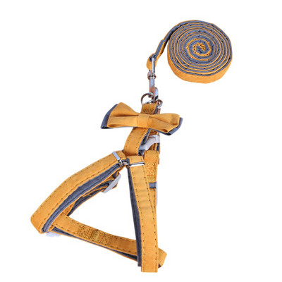 Ham pentru câini cu lesă, guler reglabil pentru vestă pentru animale de companie, curbe de plimbare în aer liber pentru cățeluș, chihuahua, ham Yorkie, pentru câine mic, mijlociu