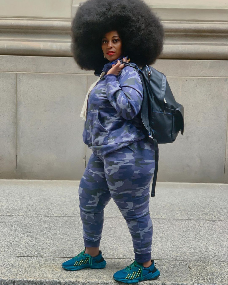 Set de îmbrăcăminte casual de mărime plus, de toamnă și iarnă pentru femei, de mărime plus, cu imprimeu camo cu mânecă lungă, cu șnur și haine de jogging