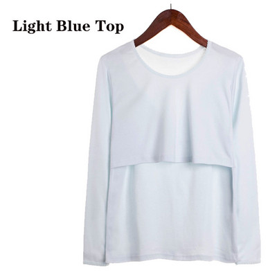 Γυναικεία μητρότητα Κορυφαία Πυζάμες Θηλασμού Πυτζάμες Εσωτερικά Βαμβακερά αναπνεύσιμα T-shirt Νέο 2023 Pregnancy Mujer