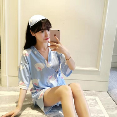 Set de pijamale pentru femei însărcinate de dimensiuni plus mari, pentru sarcină, primăvară, toamnă, haine de izolare pentru alăptarea postpartum, alăptarea