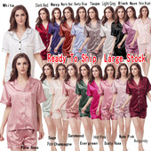 Πυτζάμες παράνυμφος Ματ σατέν πιτζάμες Σετ σατέν νυχτικά σετ σέξι Μεταξωτά pj σετ Bride to be πιτζάμες ror γυναίκες G9000B