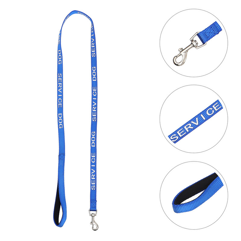 Cureaua de remorcare rezistentă Service pentru câini Aprovizionare pentru cățeluși Accesoriu convenabil pentru frânghie pentru animale de companie Lese portabile multifuncționale din metal