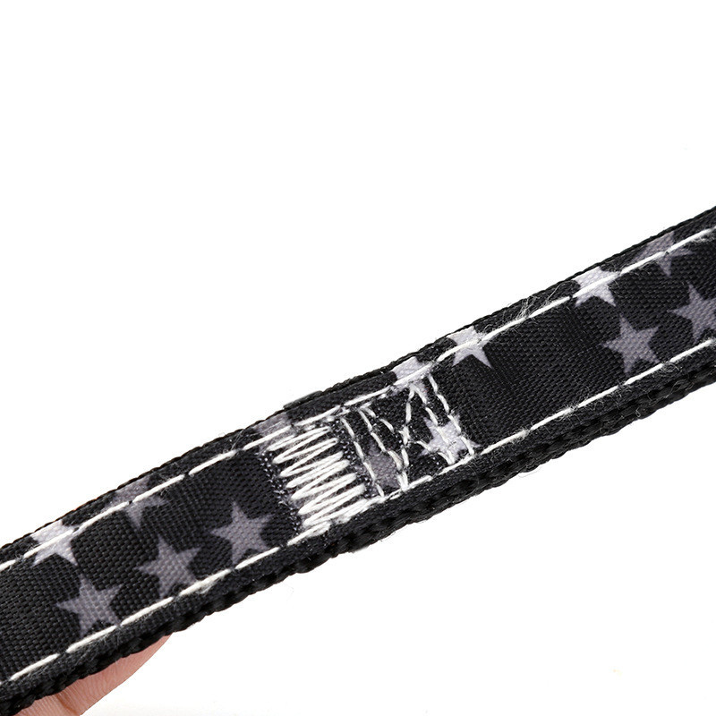 Kutyahám póráz készlet 1,2 m-es kutyapóráz méretű, állítható farmermintás hám kutyáknak Pitbull pórázok Kutyakellékek kisállatoknak