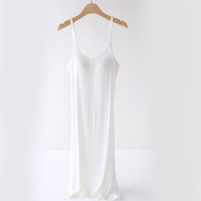 Fdfklak New Pregnancy Mother Θηλάζει Νυχτικό Κομψό φόρεμα νοσηλευτικής εγκυμοσύνης καλοκαιρινό αμάνικο νυχτικό βισκόζης