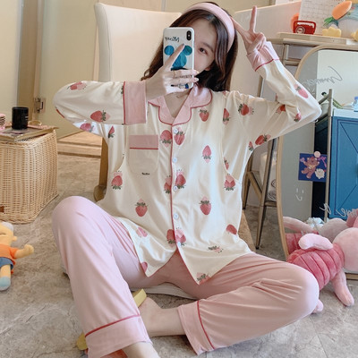 Λεπτό βαμβακερό κοστούμι ύπνου νοσηλευτικής εγκυμοσύνης για το σπίτι Ρούχα για έγκυες καλοκαιρινές πιτζάμες εγκυμοσύνης S0702