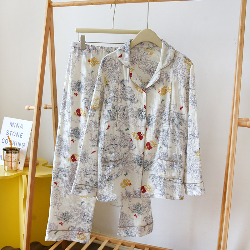 Tifon din bumbac Lenjerie de noapte pentru alăptare de maternitate Lenjerie de noapte pentru femeile însărcinate Costume de pijama de sarcină 2023 haine noi