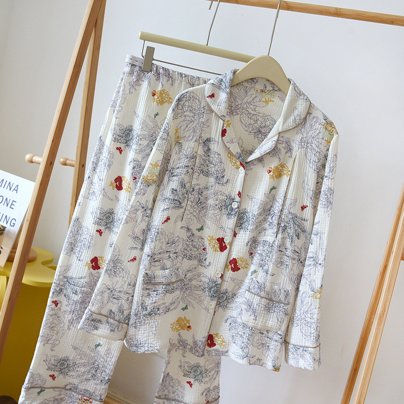 Tifon din bumbac Lenjerie de noapte pentru alăptare de maternitate Lenjerie de noapte pentru femeile însărcinate Costume de pijama de sarcină 2023 haine noi