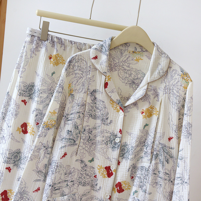 Tifon din bumbac Lenjerie de noapte pentru alăptare de maternitate Lenjerie de noapte pentru femeile însărcinate Costume de pijama de sarcină 2023 haine noi