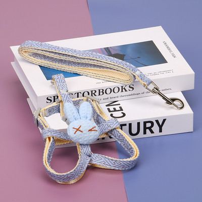 Χαριτωμένο κουνέλι, ρυθμιζόμενο λουρί για σκύλο, κολάρο λουριών από λουρί Arnes Perro, γιλέκο στήθους, χωρίς διάλειμμα, Perros Accesorios Αντικείμενο για κατοικίδια Περπάτημα