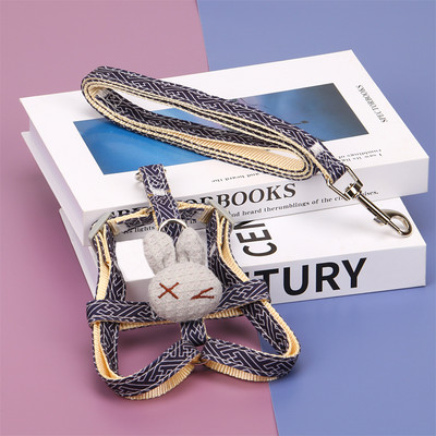 Χαριτωμένο κουνέλι, ρυθμιζόμενο λουρί για σκύλο, κολάρο λουριών από λουρί Arnes Perro, γιλέκο στήθους, χωρίς διάλειμμα, Perros Accesorios Αντικείμενο για κατοικίδια Περπάτημα