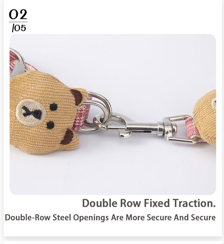 Γελοιογραφία και σετ λουριών λουριών με λουρί για σκύλους, χαριτωμένο σκωτσέζικο στυλ, ρυθμιζόμενο κουτάβι με κολάρο στήθους Perro αναπνεύσιμο άνετο